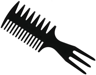 Image de Kit de coiffure professionnel 3-en-1 Dailygoods - peigne à dents larges