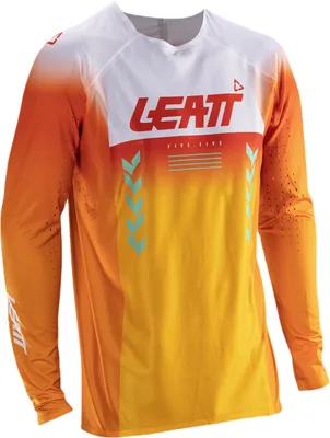 Obrázok produktu pre Motokrosový dres Leatt Moto 5.5 UltraWeld V26, oranžová/žltá, veľkosť S
