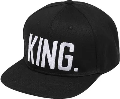 Immagine prodotto di Berretto con visiera King - Nero | Cappellini Sportivi KP11037