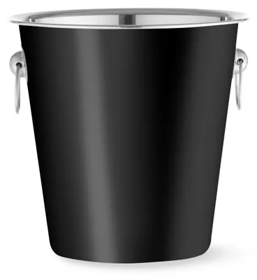 Obrázek produktu pro Chladič na šampaňské, BarUp, 3,3 l, černý, Ø220x(V)190 mm