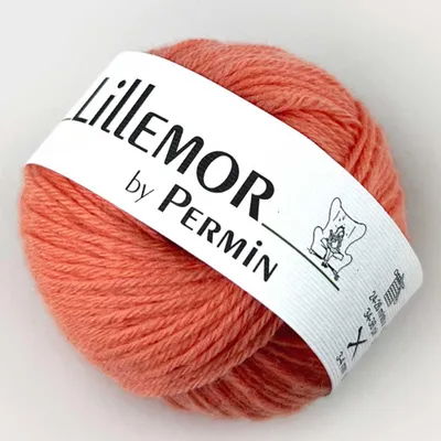 Obrázek produktu pro Lillemor by Permin - organická Vlna pro miminka, děti a dospělé (12 coral)