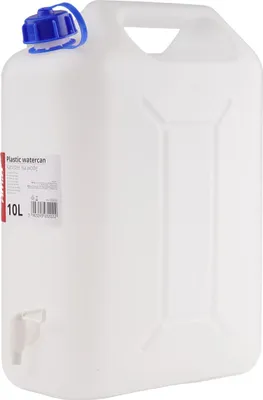 Obrázok produktu pre Plastová kanistrová nádrž na vodu s kohútikom 10L KVALITA !