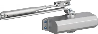 Image de Ferme-porte automatique réversible hydraulique force 3, argent - THIRARD