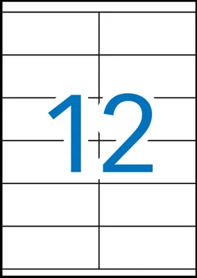 Immagine prodotto di Etichetta VICTORIA, ILC, 105x48 mm, 1200 pezzi/confezione.