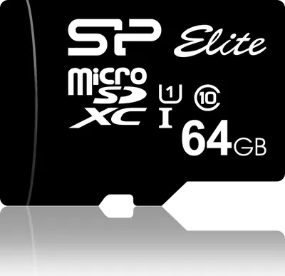 Image de Silicon Power MicroSD Card 64GB UHS-1 Elite/CL.10 inkl.Adap