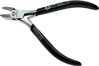 Produktbild von C.K Tools T3773F, Schwarz, Edelstahl, Schwarz, Edelstahl, 115 mm