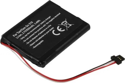 Productafbeelding van Avizar, lithium-ion batterij van 920 mAh voor TomTom GO 510 GPS, zwart