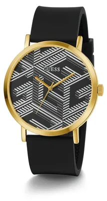 Produktbild von Guess Herren Armbanduhr G BOSSED in Schwarz und Goldton 44 mm GW0625G2