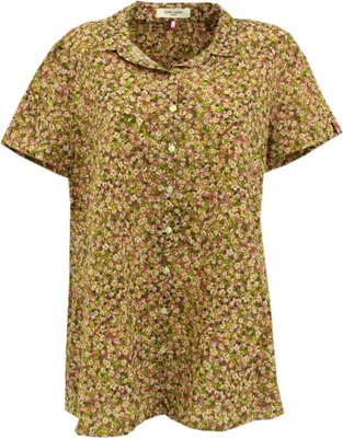 Produktbild von 29724 Gerry Weber, ,  Damen Bluse Hemd Shirt Tunika, Jersey, grün rosa floral, 44