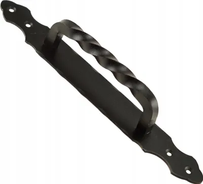 Produktbild von FEINZ | Türgriff Antaba - 295 mm - Schwarz - Retro Stil - Dekorativ und Elegant