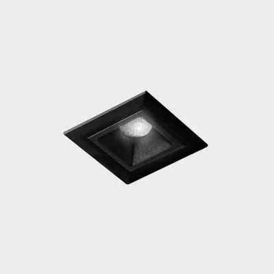 Zdjęcie produktu dla KOHL LIGHTING KOHL-Lighting NSES oprawa wpuszczana z ramką 45x45 mm czarna 2 W CRI 90 4000K PUSH