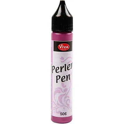 Produktbild von VIVA DECOR - Perlen Pen - flüssige Perlen - Magenta 506