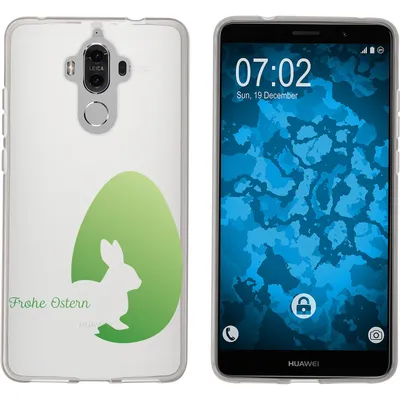 Produktbild von PhoneNatic Case kompatibel mit Huawei Mate 9 Silikon-Hülle Ostern M2