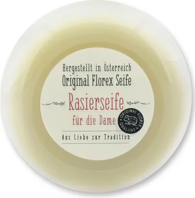 Produktbild von Florex Damen Rasierseife mit Bio Schafmilch in Dose 100 g
