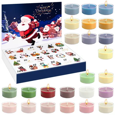 Imagen del producto de Calendario de Adviento 2026 Velas Mujer Calendario de Adviento Velas Aromáticas Mujer