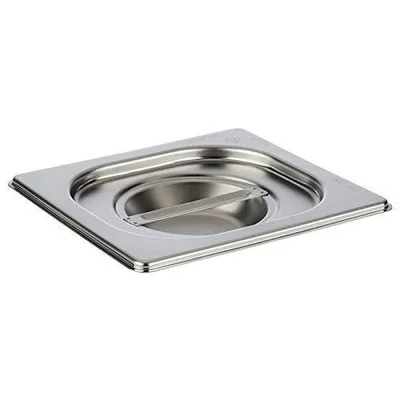 Zdjęcie produktu dla APS-Germany 81695, Pokrywka na żywność, Stal nierdzewna, Stal nierdzewna, Prostokątny, Jednolity, Wewnętrzna