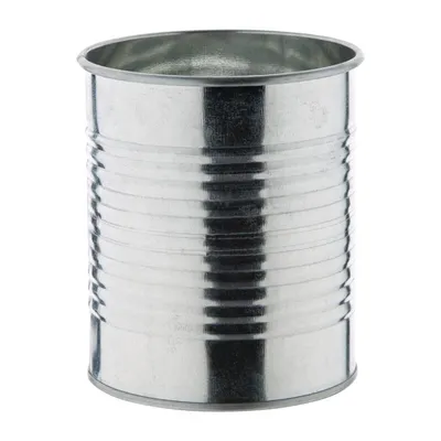 Produktbild von Frittenbüchse für Pommes Frites aus rostfreiem Stahl, 11 cm hoch, 9 cm Durchmesser
