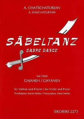 Immagine prodotto di Säbeltanz aus 'Gajaneh'für Violine und Klavier