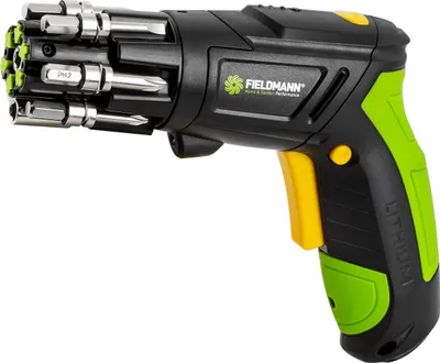 Produktbild von FIELDMANN FDS 10102-A Aku šroubovák, 3,6 V/ 1300 mAh Li-Ion baterie, otočná rukojeť - 2 polohy, doba nabíjení 3-5 hod