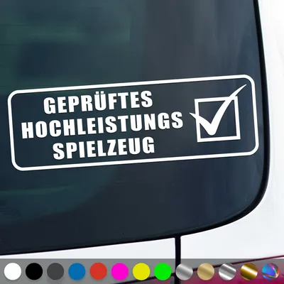 Produktbild von PantherPixel es Hochleistungsspielzeug Aufkleber Tuning Sticker Auto Geschenkidee Farbe Weiss