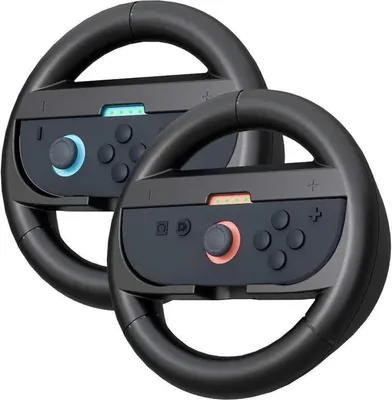 Obrázek produktu pro Pro Nintendo Switch 2 Joy-Con sada 2 závodních volantových gripů příslušenství ovladače