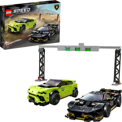 Immagine prodotto di LEGO® 76899 LEGO® Speed Champions 76899 Lamborghini Urus ST-X & Lamborghini Huracán Super Trofeo EVO Bausatz