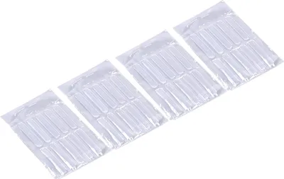 Produktbild von 40 Stück Schranktürpuffer, selbstklebend, wasserdicht, transparent, PolyurethanStopper, Wandschutz