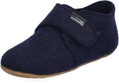 Produktbild von Living Kitzbühel Babyklettschuh Filz unifarben Nachtblau Größe EU 20