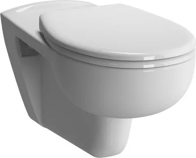Obrázek produktu pro Závěsný klozet FLUSH CONFORMA Oplachovací klozet bez ráfku 355x700mm bílý