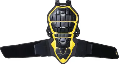 Produktbild von Spidi Back Warrior 160/170 Rückenprotektor, schwarz/gelb, L