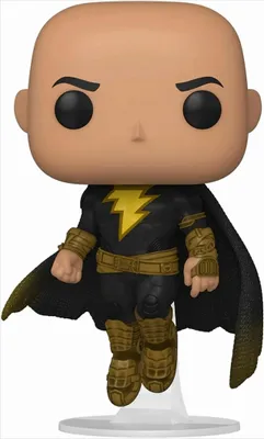 Image de Black Adam POP ! Movies Figurine Vinyle Black Adam (Volant) 9 cm