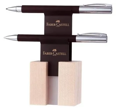 Image de FABER-CASTELL Tintenroller Ambition Edelharz schwarz