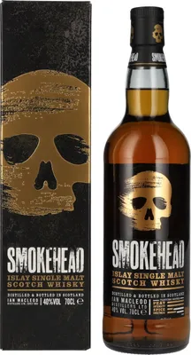 Image de Smokehead Islay Single Malt Scotch Whisky 40% Vol. 0,7l en boîte cadeau