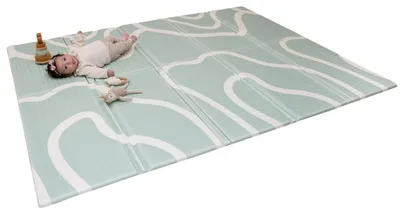 Produktbild von BÉABA XXL Motorikmatte 200x150 cm – Wendbar, 2-seitig, Hochdichte 1,5 cm Schaums