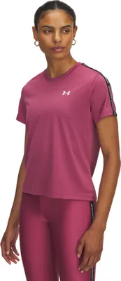 Produktbild von Under Armour Ua Tech Wm Tape Ss - fuchsia dusk, Größe:XS