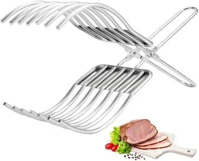 Productafbeelding van Snijtang voor Keuken - Roestvrij Staal Uiensnijder en Voedselgrijper
