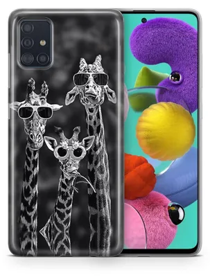 Zdjęcie produktu dla Etui na telefon komórkowy Nokia X100 Etui Pokrowiec Torba Zderzak Etui TPU, Model: Nokia X100, Wybierz wzór: 3 żyrafy