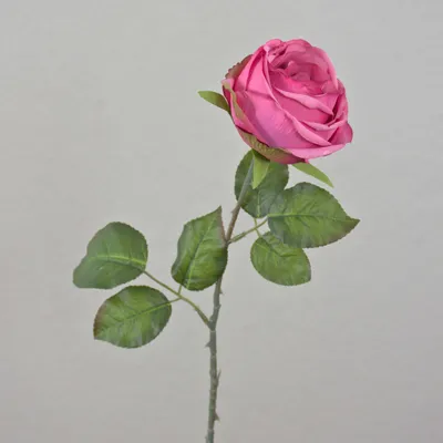 Produktbild von artplants.de Kunstrose FINAKAS, pink, 65cm - Künstliche Rosenblüte