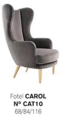 Immagine prodotto di Wing chair poltrona poltrona poltrona 1 posto tessuto lusso soggiorno moderno grigio nuovo