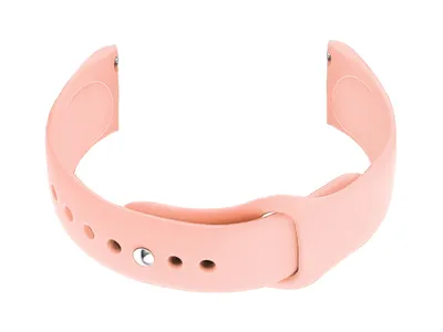 Produktbild von Gummigürtel für die U21 22mm Uhr - Pink