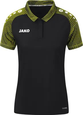 Obrázok produktu pre JAKO Dámska polokošeľa Performance, Farba:black/soft yellow, Veľkosť:34