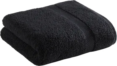 Produktbild von Handtuch - Schwarz - 50 x 100 cm - Baumwolle