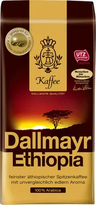 Image de Dallmayr Café en grains arabica d'Éthiopie 500g