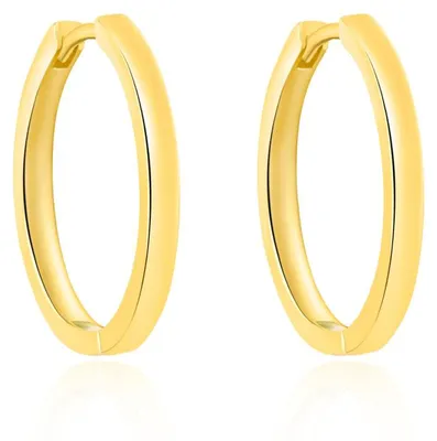 Produktbild von Vergoldete Creolen AGT-E251K-GOLD