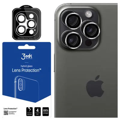 Image de Apple Iphone 15 Pro - 3Mk Lens Protection Pro Silver