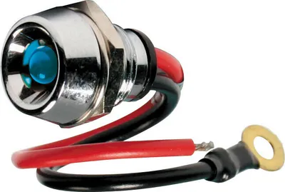 Produktbild von LED-Kontrollleuchte - 12/24V - Blau - 15A