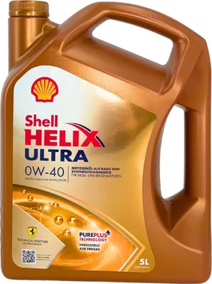 Produktbild von Shell Helix Ultra 0W-40 5 Liter