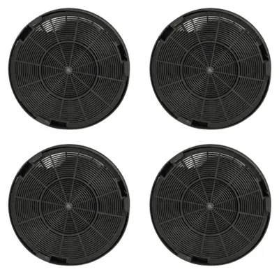 Produktbild von 4x Trade-Shop Aktivkohlefilter kompatibel mit AEG 94249290200 94249289900 94249235501 94249290300 94249246402 94212280103 94249246501 94249248400