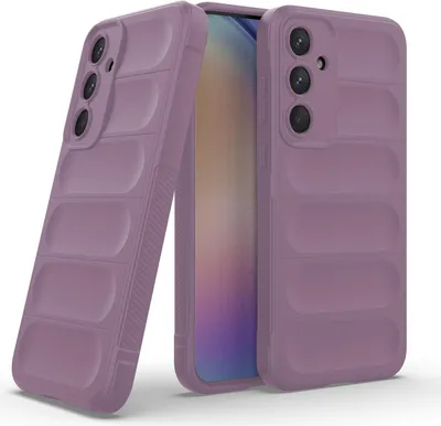 Produktbild von Handy Hülle für Samsung Galaxy A35 5G Grip Case Cover Schutzhülle Softgrip Farbe: Violett