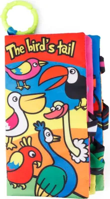 Obrázek produktu pro Waschbares Baby-Tier-Stereo-Schwanz-Stoffbuch für Kleinkinder, frühpädagogische Interaktion, BookBird
